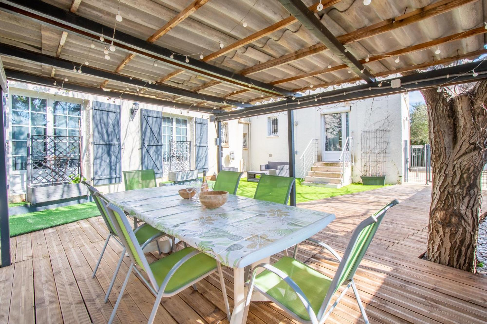 Guesthouse La Costiere - Logements Independants - Espace Piscine Jacuzzi Lunel (Herault) Exterior foto